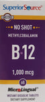 Super Source Vitamin B-12, 1,000 mxg 60 MicroLingual tablets