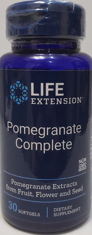 Life Extension Pomegranate Complete  30 softgels