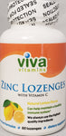 Viva Zinc Lozenges with vitamin C  60 Lozenges