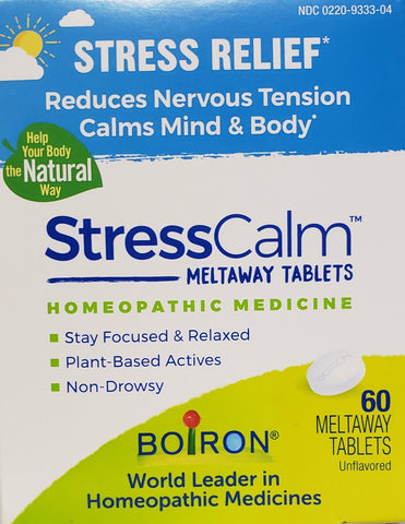 Boiron Stress Calm 60 melt-away tablets