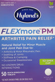 Hyland's FLEXmore PM Arthritis Pain Relief  50 Quick Discolving Tablets