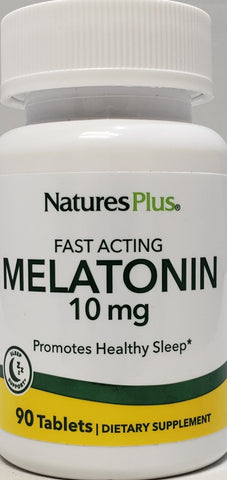 NaturesPlus Fastacting Melatonin 10mg 90 Tablets