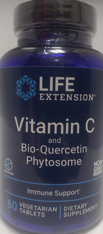 Life Extension Vitamin C and Bio-Quercetin Phytosome 60 vegetarian tablets