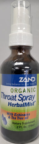 Zand® Herbal Mist® Throat Spray  2 fl oz