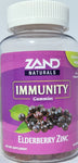Zand® Immunity Gummies Elderberry Zinc 60 gummies