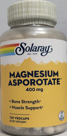 Solaray Magnesium Asporotate  120 VegCaps