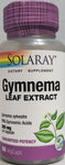 Solaray Gymnema Leaf Extract  60 Vegetarian Capsules