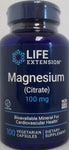 Life Extension Magnesium (Citrate) 160 mg  100 vegetarian capsules