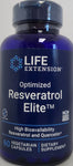 Life Extension Optimized Resveratrol Elite 60 Vegetarian Capsules
