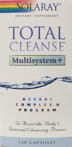 Solaray Total Cleanse Multisystem+ 120 Capsules