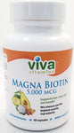Viva Magna Biotin 5000mcg  60 capsules