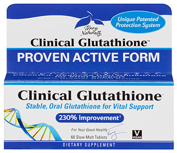 Terry Naturally Clinical Glutathione™  60 Slow Melt Tablets