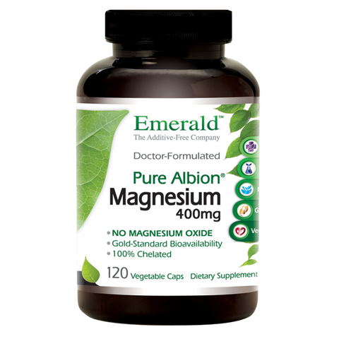 Emerald Labs™ Magnesium 400 mg  120 vegetable caps