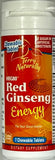 Terry Naturally Red Ginseng Energy  30 Easy Chew Tablets