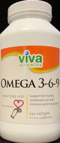 Viva Omega 3-6-9  250 gels