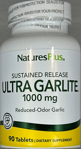 NaturesPlus Ultra GarLite 1000 mg  90 Tablets