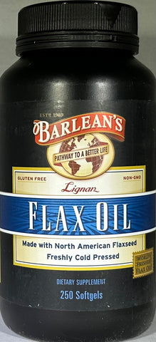 Barlean's Flax Oil   250 Softgels