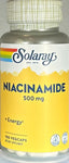 Solaray Niacinamide 500mg 100 VegCaps
