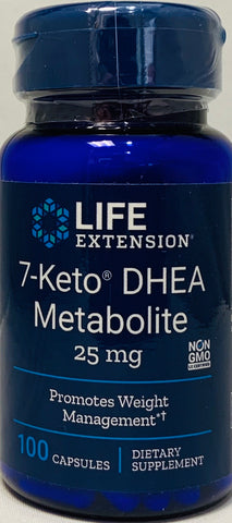 Life Extension 7 Keto DHEA Metabolite 25 mg  100 capsules