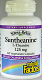 Stress-Relax® Suntheanine® L-Theanine 125 mg  60 Vegetarian Capsules