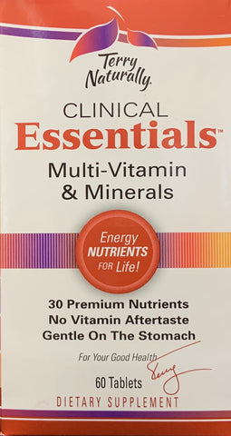 Terry Naturally Clinical Essentials™  60 Tablets