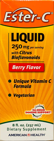 American Health Ester-C Liquid 250 mg  8 fl oz