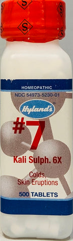 Hyland's Cell Salts #7 Kali Sulphuricum 6X  500 tablets