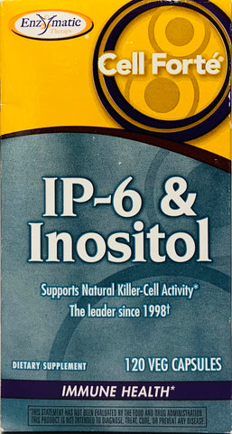 Cell forte IP-6 & Inositol  120 Veg Capsules