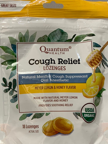 TheraZinc® Cough Relief Organic  18 Lozenges