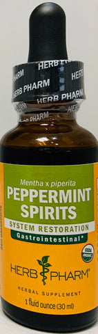 Herb Pharm Peppermint Spirits  1 fl oz
