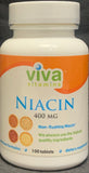 Viva Niacin Flush Free 400 mg  100 tablets