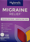 Hylands Migraine Relief  100 Quick Discolving Tablets