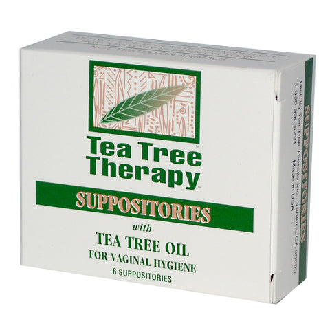 Tea Tree Therapy Tea Tree Suppository  6 count